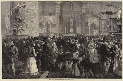 The South Kensington Museum on Whit Monday by Charles J. Staniland